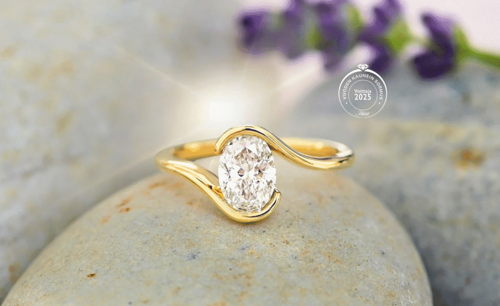 Aurelia vuoden kaunein sormus voittaja 2025