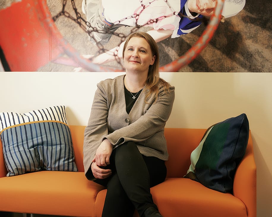 Kuvassa Miia Lipponen.