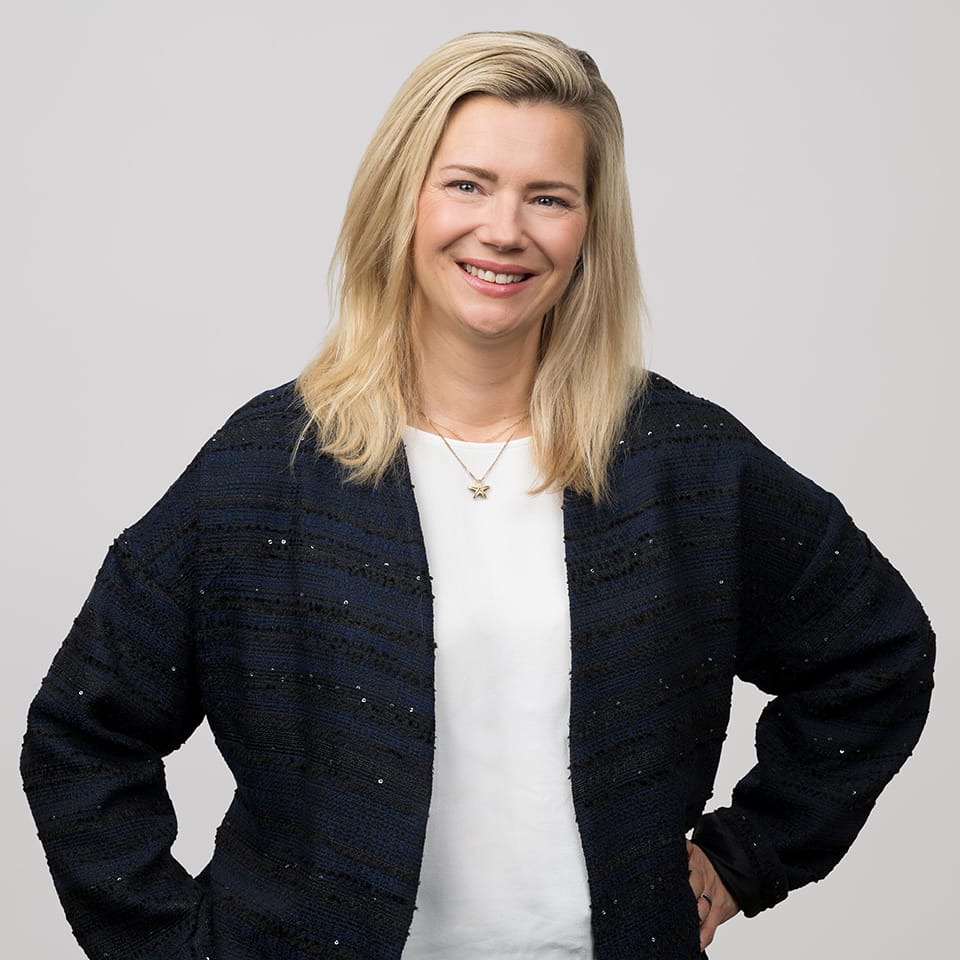 Kuvassa Johanna Hamro-Drotz