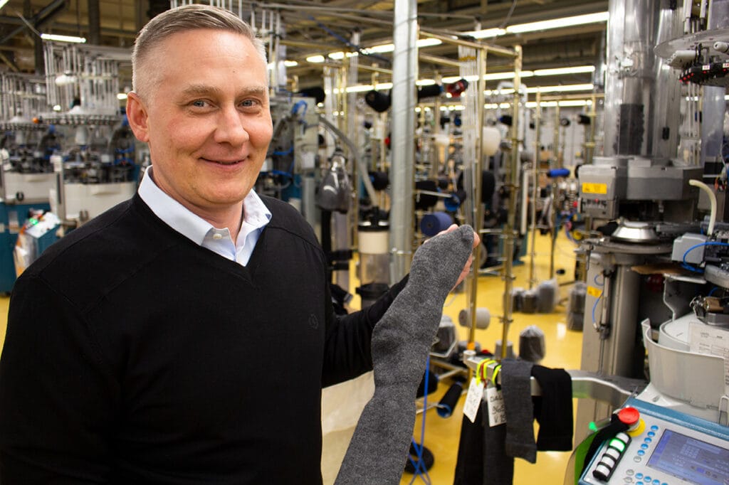 Jussi Koskinen Sukkamestarit Oy:n toimitusjohtaja