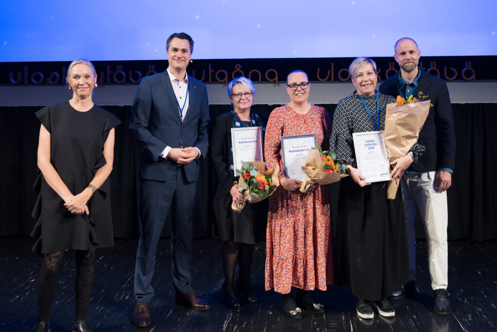 Vuoden työllistäjä 2026 -palkinnon myöntäminen
